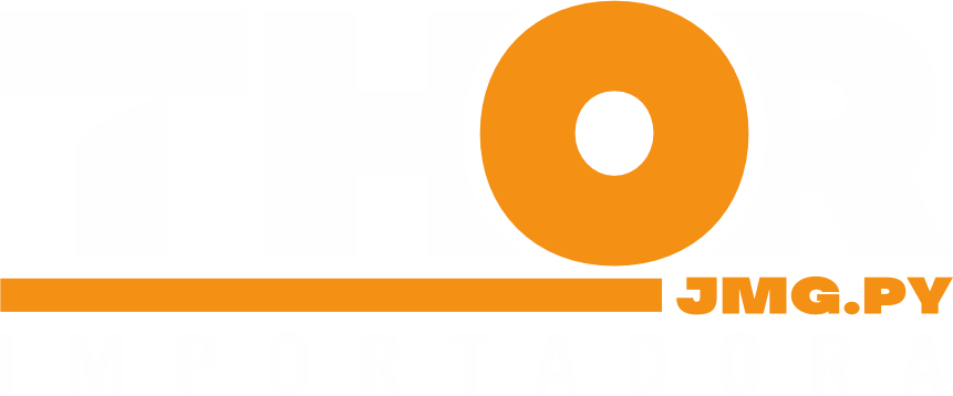 logo naranja y blanco thor importadora