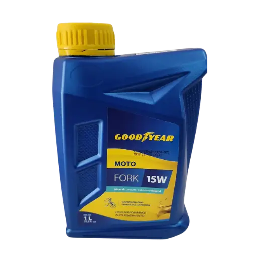 Aceite hidráulico Goodyear Fork Oil 15W para horquillas de motocicleta – 1 litro