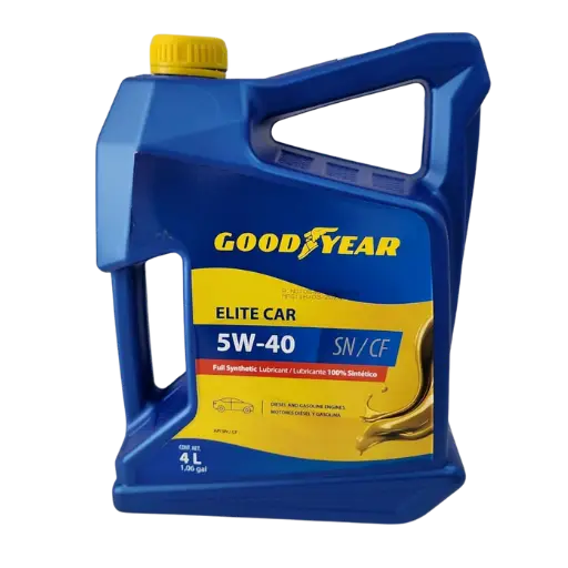 Lubricante Goodyear Elite Car 5W40 Full Synthetic para motor – 4 litros